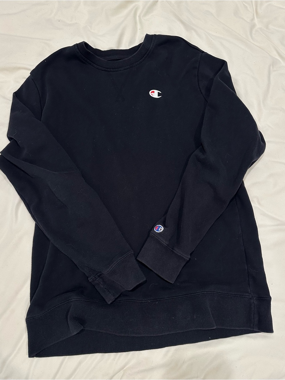 Champion Black Crewneck Sweatshirt